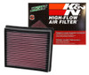 K&N 33-5005 Drop In Air Filter For 13-24 Dodge Ram Cummins Diesel 6.7L 19-24 6.4