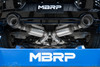 MBRP  S4408304 Armor Pro 3" Dual Rear Exit for 23-24 Nissan Z 3.0L 304 Stainless