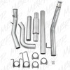 S6100P - MBRP 4" TURBO BACK EXHAUST 98-02 DODGE CUMMINS DIESEL