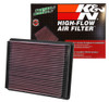 K&N 33-2135 Replacement Drop In Air Filter For 01-19 Chevy GMC 2500 3500 6.0L