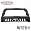 Westin 31-4025 E-Series Bull Bar Fits 2019-2024 Dodge Ram 2500 3500 Black Steel
