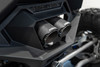 MBRP Slip on Dual Outlet Exhaust for 22-25 Polaris RZR PRO R w Carbon Fiber Tips