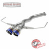 AFE 3" In 2.5" Out Dual Axle-Back W Dual Blue 4.5" Tips For 19-21 Hyundai 1.6L