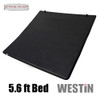 Westin 19-24315 Soft Tri-Fold Tonneau Cover for 09-24 Dodge Ram 1500 5.6' Bed