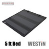 Westin 19-44025 Hard Tri-Fold Tonneau Cover for 2019-2023 Ford Ranger 5' Bed