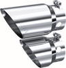 T5111 - MBRP STAINLESS STEEL EXHAUST TIP COVERS 2008-2022 FORD DIESEL 4" INLET 5 " DIAMETER 6 3/4" & 9 3/4" LENGTH