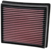 K&N 33-5005 Drop In Air Filter For 13-26 Dodge Ram Cummins Diesel 6.7L 19-26 6.4