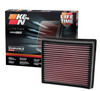 K&N 33-5005 Drop In Air Filter For 13-26 Dodge Ram Cummins Diesel 6.7L 19-26 6.4