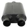 Flowmaster 430402 40 Series Muffler 3" Center Inlet 2.5" Dual Outlet  Aggressive