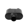 Flowmaster 8425152 Super 10 Series Chambered Muffler 2.5 Center In 2.25 Dual Out