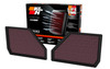 K&N 33-5144 Air Filter Set for 20-26 BMW X5 X6 X7 XM 4.4L TT & 22-25 ALPINA XB7