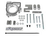 AFE Power Silver Throttle Body Spacer For 02-07 Dodge Ram 1500 4.7L V8 46-32004