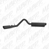 S5500BLK - MBRP CAT BACK EXHAUST 00-06 JEEP WRANGLER RUBICON TJ 2.5L 4.0L ALUMINIZED BLACK