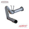 S6287409 - MBRP 4" DPF BACK EXHAUST 2015 FORD F250 F350 6.7L POWERSTROKE DIESEL STAINLESS SINGLE