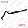 S5256BLK - MBRP 3" CAT BACK BLACK EXHAUST FOR 2015 FORD F150 5.0L