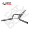 DIAMOND EYE 4" CAT BACK DUAL STAINLESS EXHAUST 06-07 CHEVY GMC DURAMAX DIESEL 6.6L - K4124S