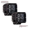 50471 - RIGID INDUSTRIES D-SERIES D2 HYPERSPOT SPECTER LED LIGHT PAIR BLACK