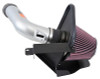 77-2587KS - K&N POLISHED COLD AIR INTAKE SYSTEM FOR 14-15 FORD EXPLORER TURBO ECOBOOST 2.0L