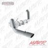 S61120409 - MBRP 5" TURBO BACK STAINLESS EXHAUST WITH TIP FOR 94-02 DODGE RAM CUMMINS DIESEL