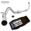 MBRP 4" EXHAUST WITH MUFFLER SCT X4 TUNER 99-03 FORD POWERSTROKE DIESEL