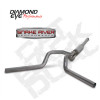 K4312S - DIAMOND EYE 4" EXHAUST 94-97 FORD POWERSTROKE F250 F350 CAT BACK DUAL STAINLESS