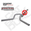 DIAMOND EYE 4" DUAL EXHAUST 03-07 FORD DIESEL 6.0L NO MUFFLER CAT BACK 4X4 ONLY