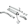 S5318AL - MBRP 2.5" EXHAUST 07-08 TOYOTA TUNDRA 4.7L/5.7L V8 CAT BACK TURN DOWN SINGLE