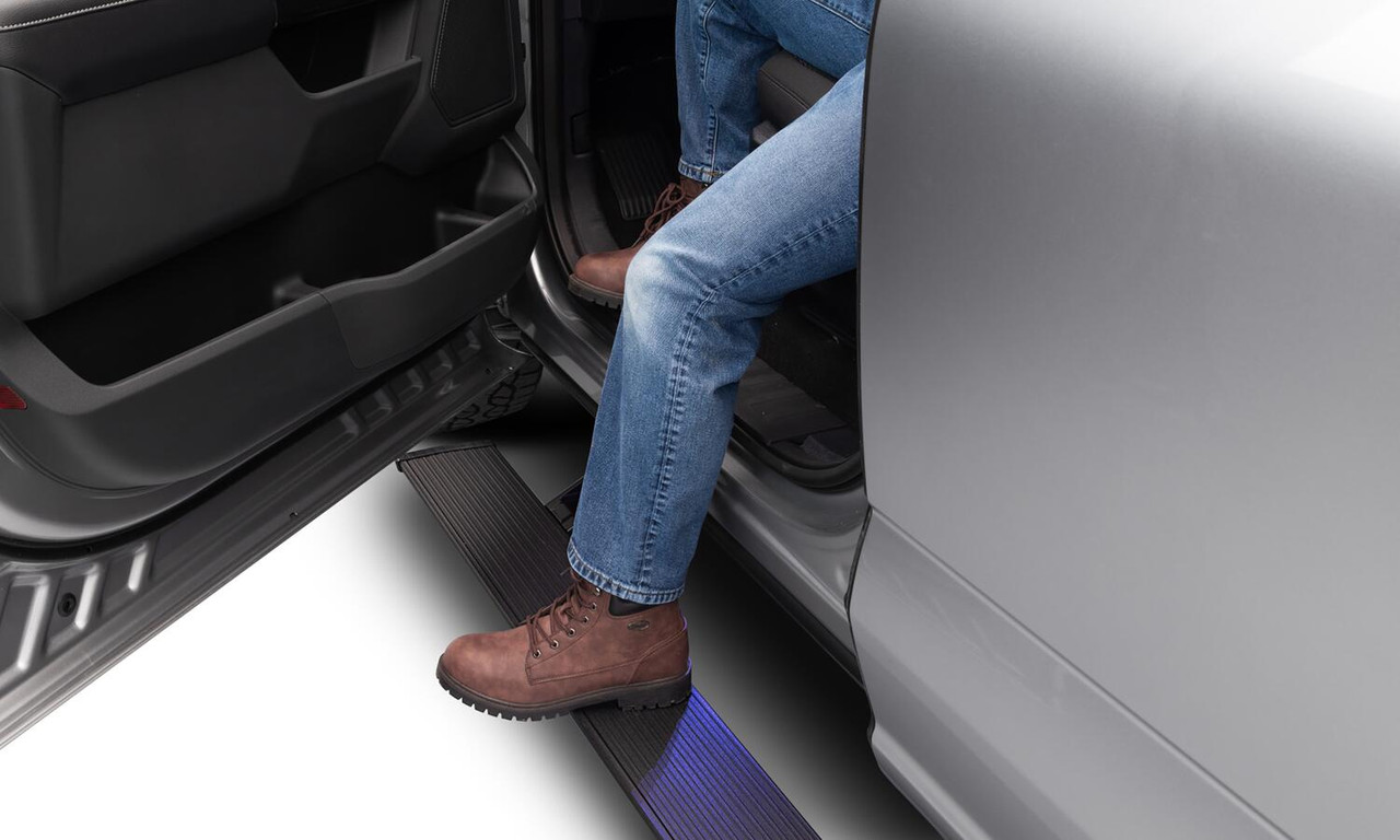Amp Research 76152-01 PowerStep Running Boards for 21-26 Ford F-150 Plug N Play