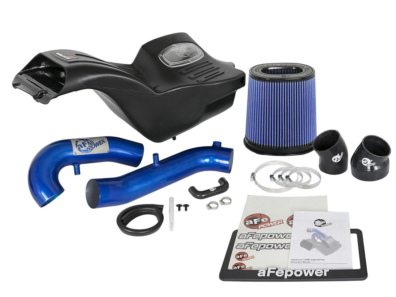 AFE Blue Air Intake Fits 17-20 Ford F150 2.7L 3.5L Momentum XP Pro 5R 54-73120-L