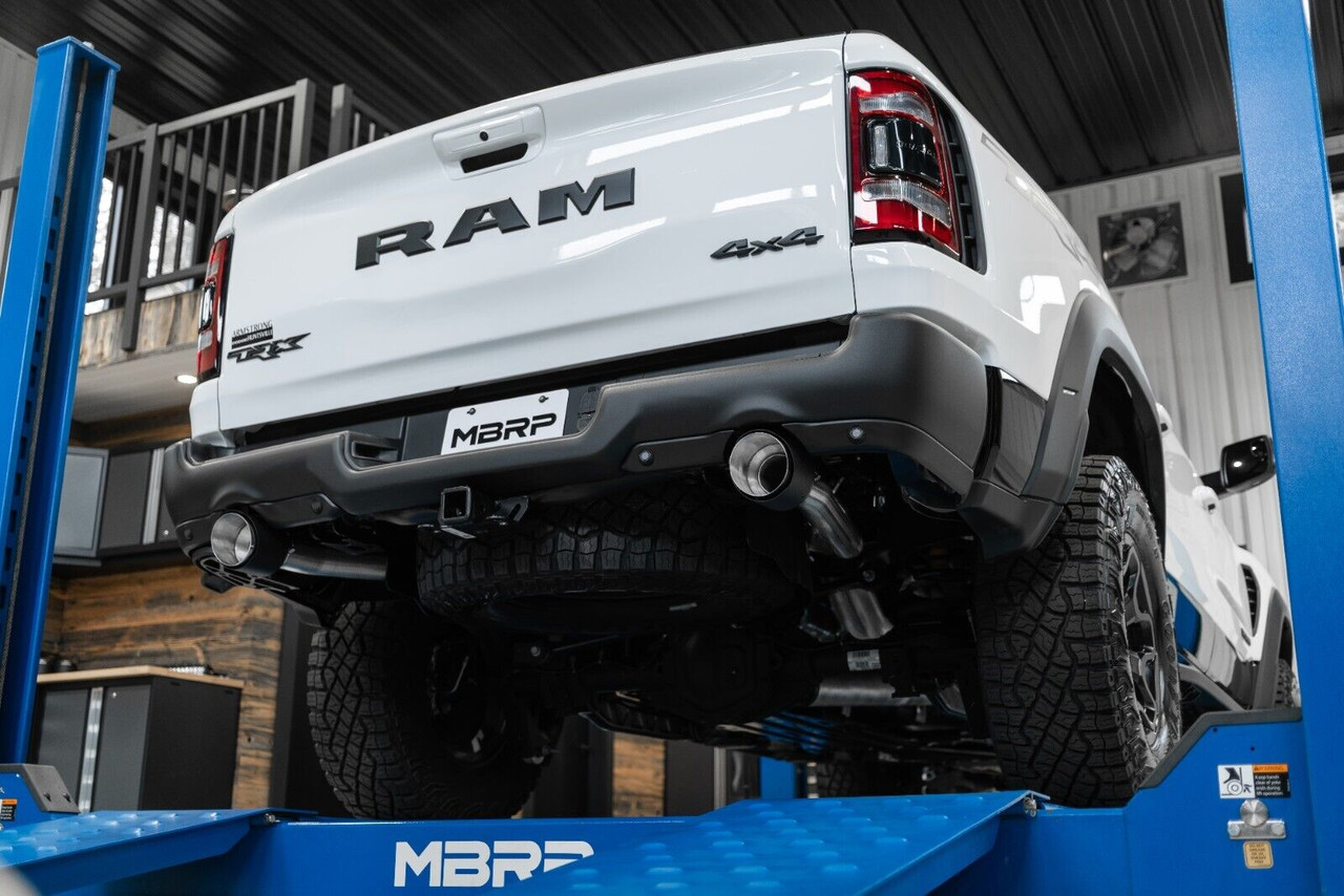 MBRP DUAL STAINLESS STEEL EXHAUST FOR 2021-2022 FOR RAM 1500 TRX 6.2L S51543CF