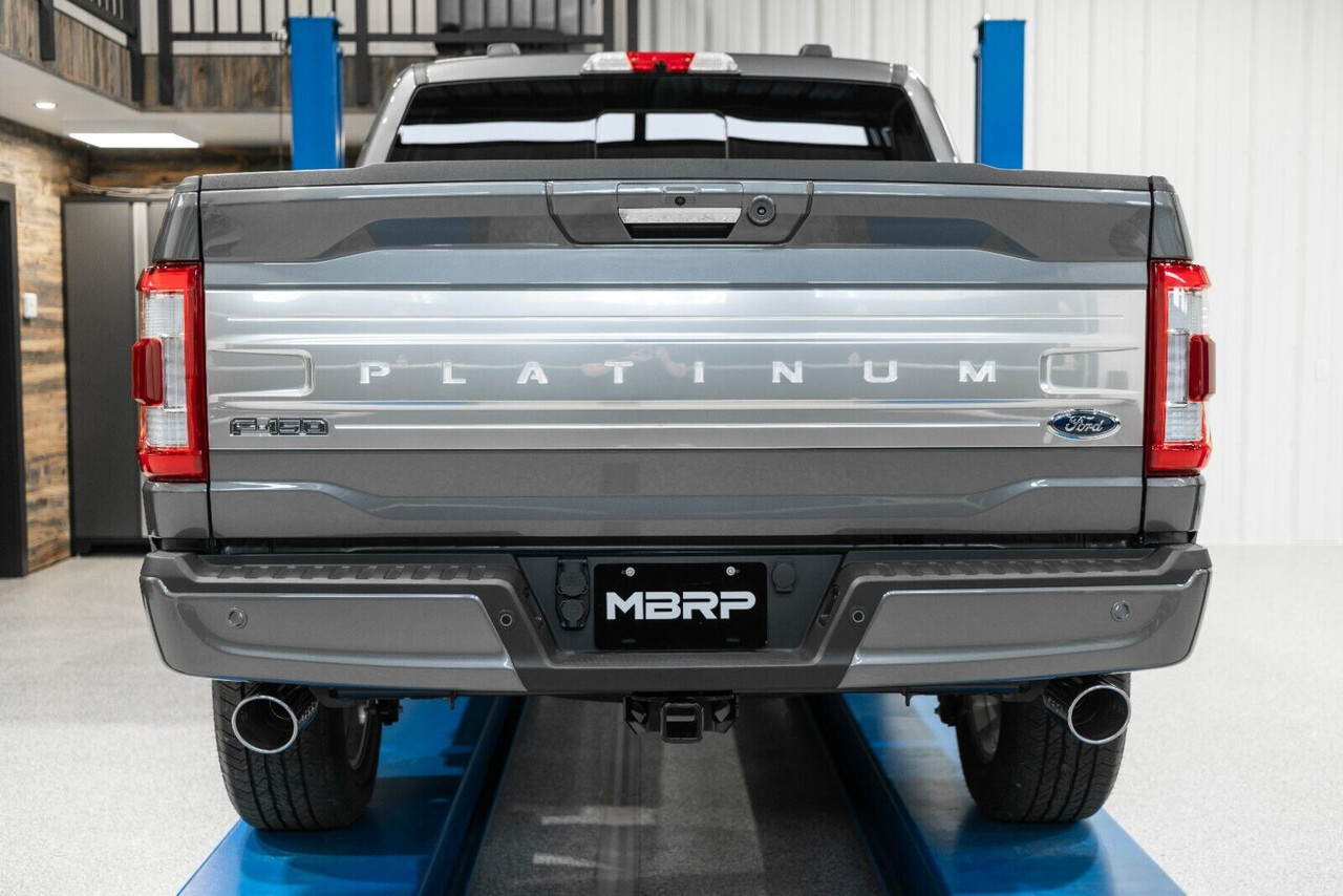 MBRP DUAL REAR EXIT EXHAUST FOR 21-22 FORD F150 2.7L 3.5L ECOBOOST 5.0L S5215AL