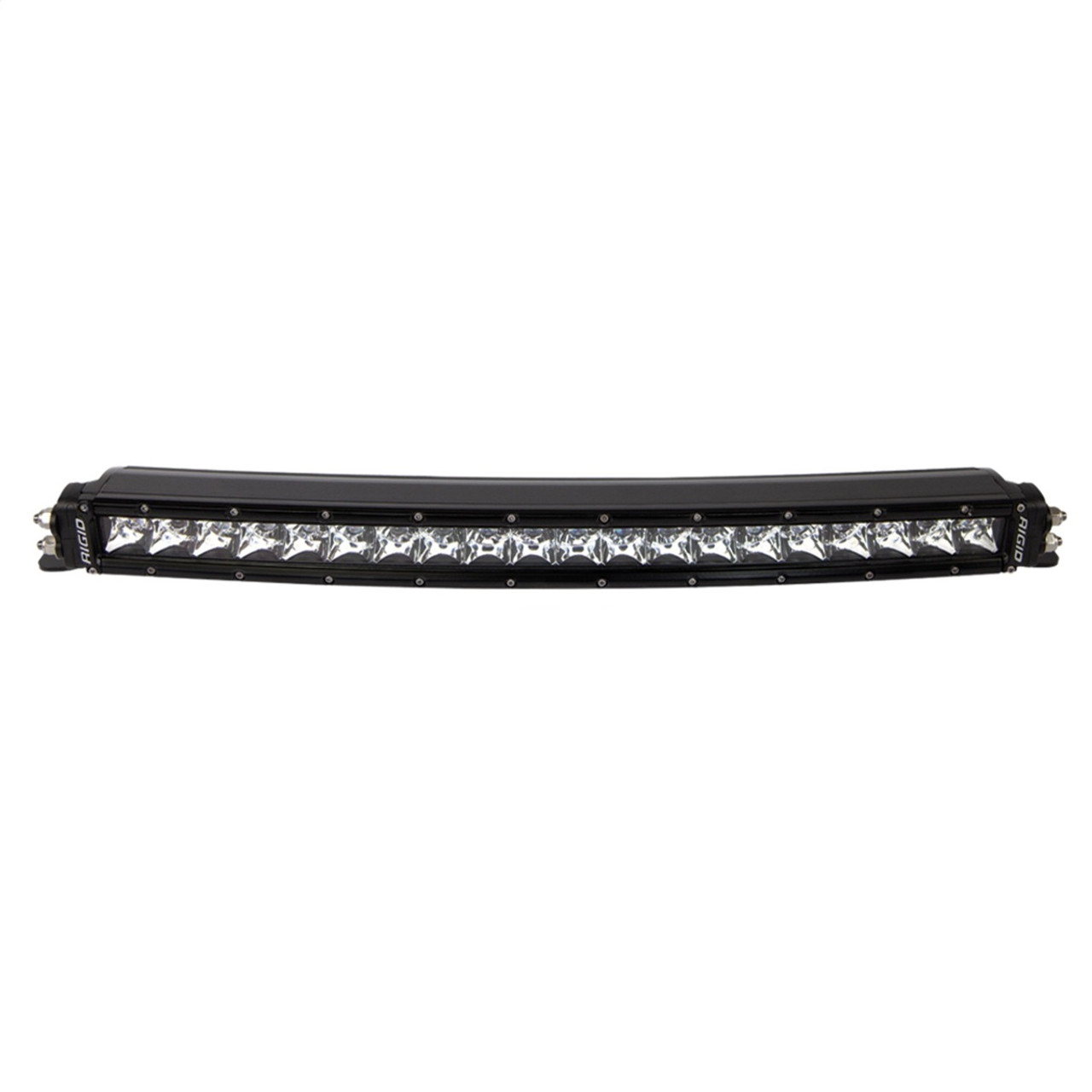 Rigid Industries 20" Curved LED Light Bar Single Black Spot RDS SR-Series 88231