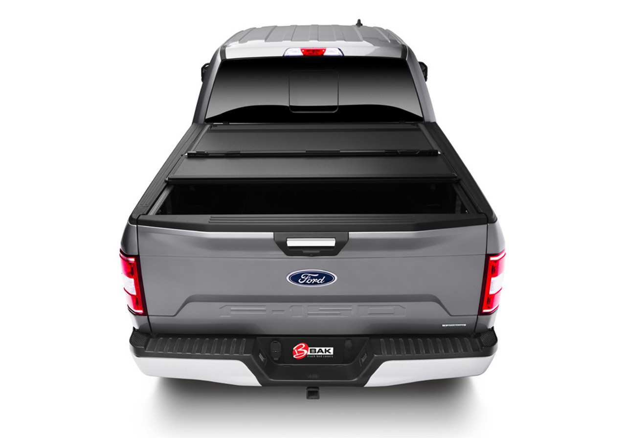 BAK Industries BAKFlip MX4 Hard Folding Bed Cover For 15-20 Ford F150 5'7" Bed