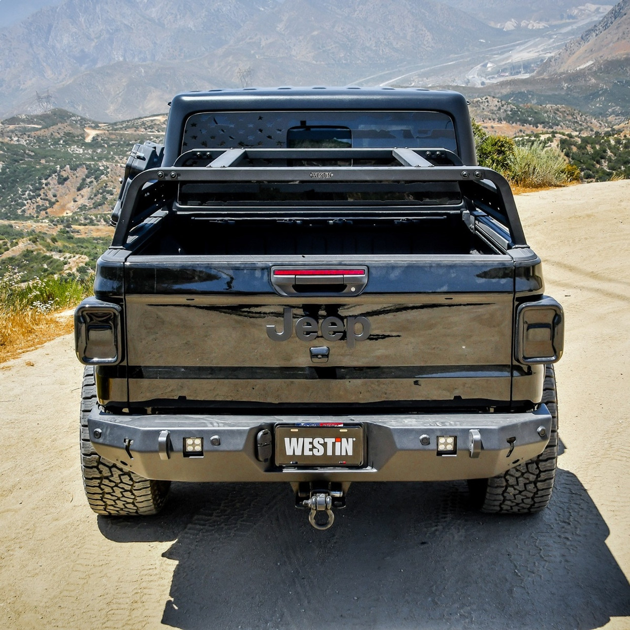 Westin 51-10005 Overland Truck Bed Cargo Rack Fits 2020-2025 Jeep Gladiator JT