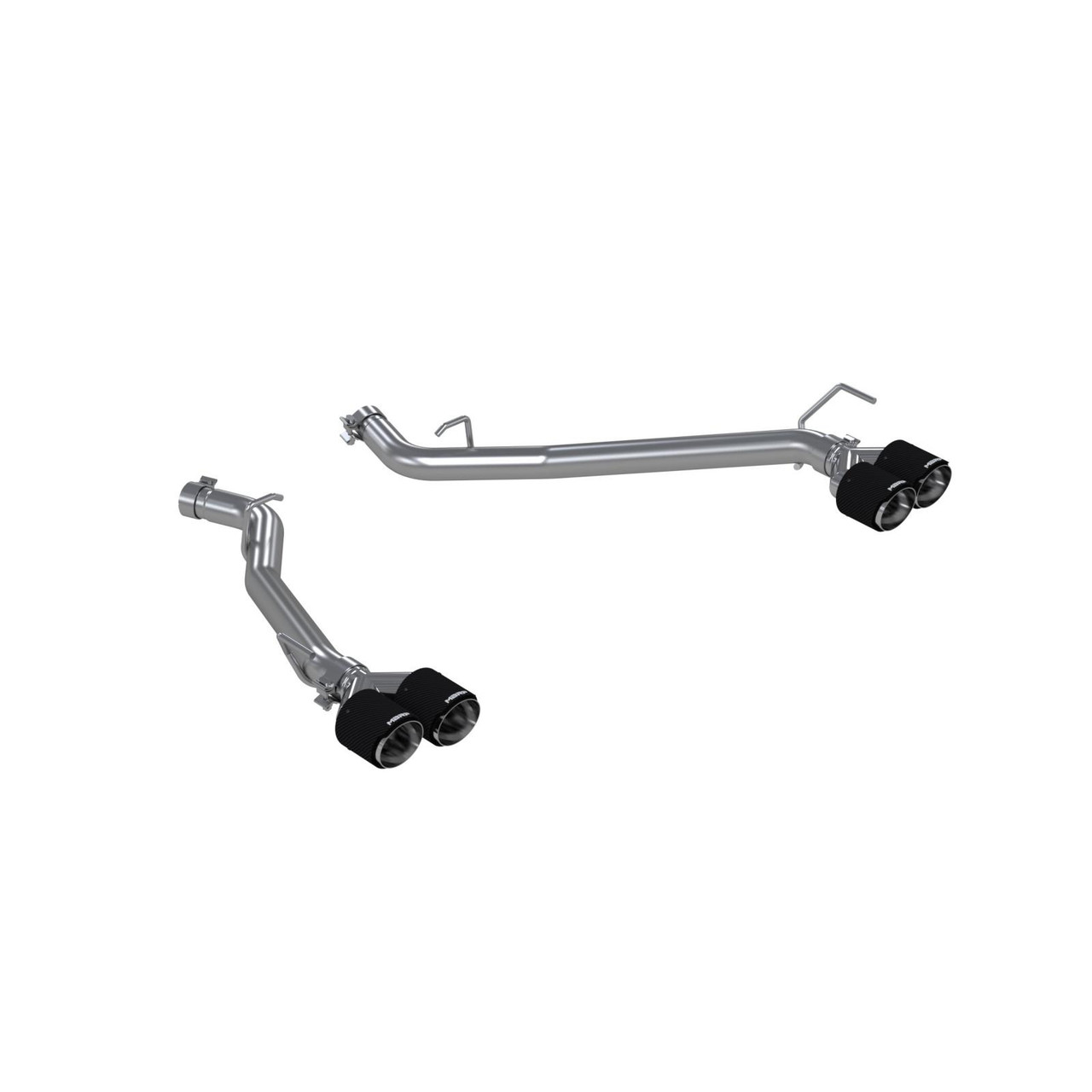 MBRP Axle Back Exhaust w Dual Rear Carbon Tips for 20-23 Ford Explorer Aviator