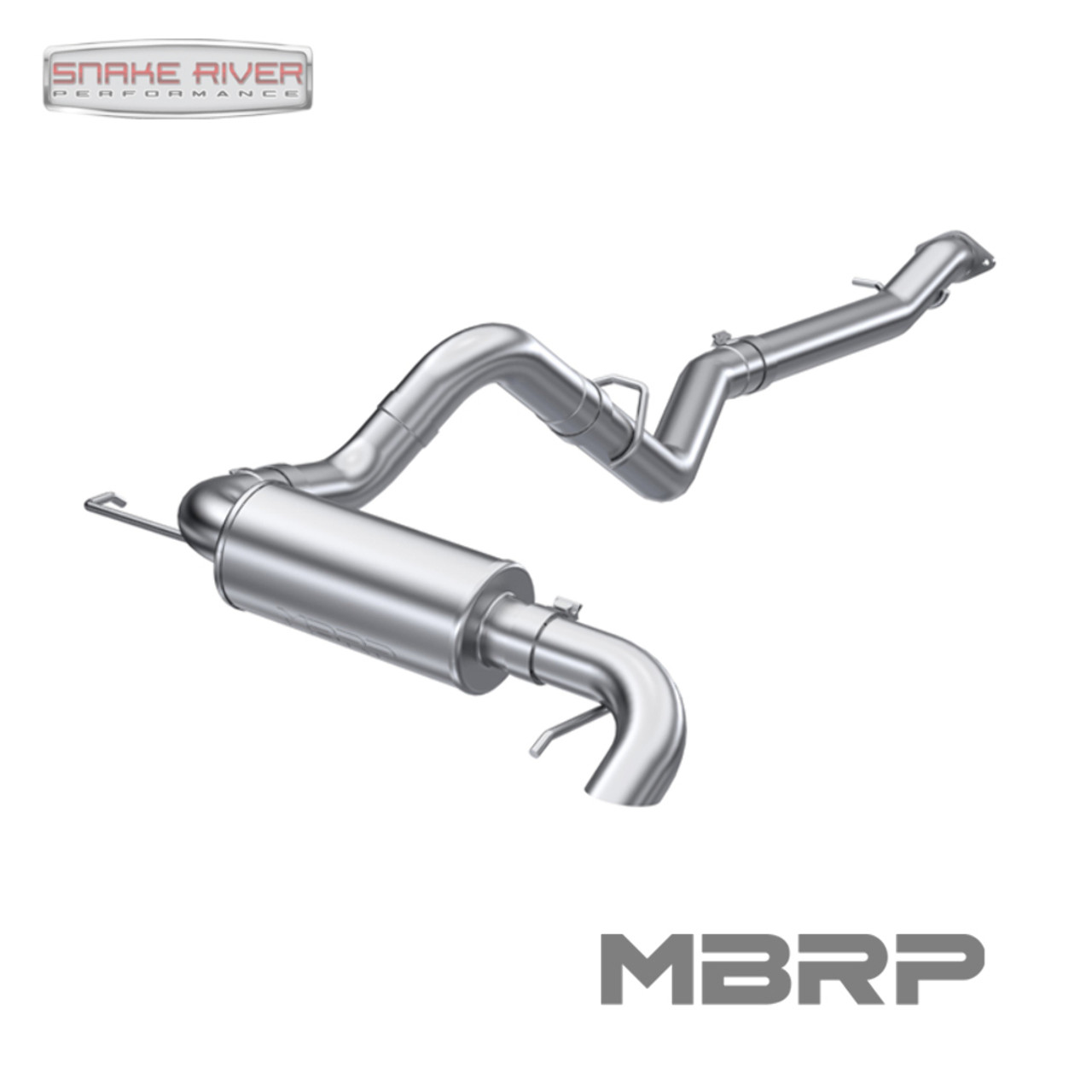 MBRP 3" High Clearance Stainless Exhaust for 21-25 Ford Bronco 2.3L 2.7 S5237304