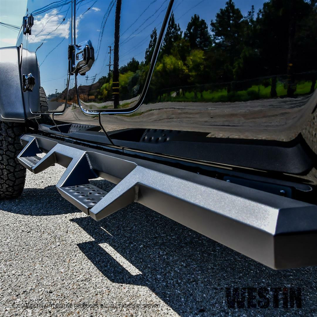 Westin 56-14165 HDX Drop Nerf Step Bars Fits 2020-2023 Jeep Gladiator ...