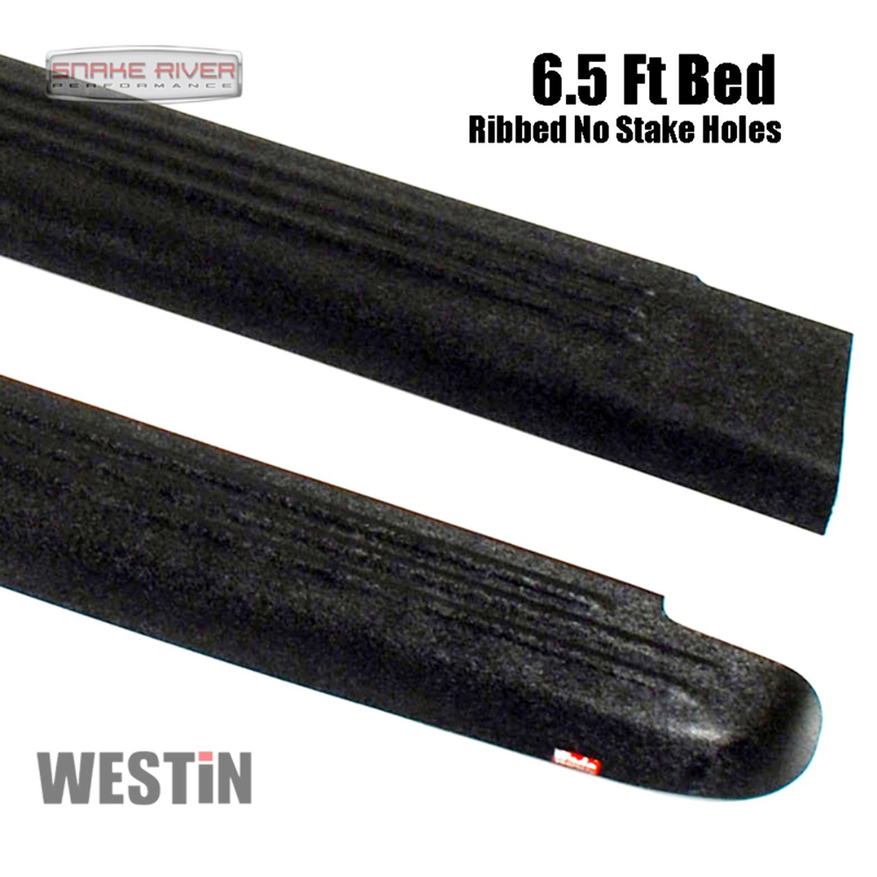 Westin 72-00151 Truck Bed Rail Caps for 01-06 Silverado Sierra 1500 2500 6.5 Bed