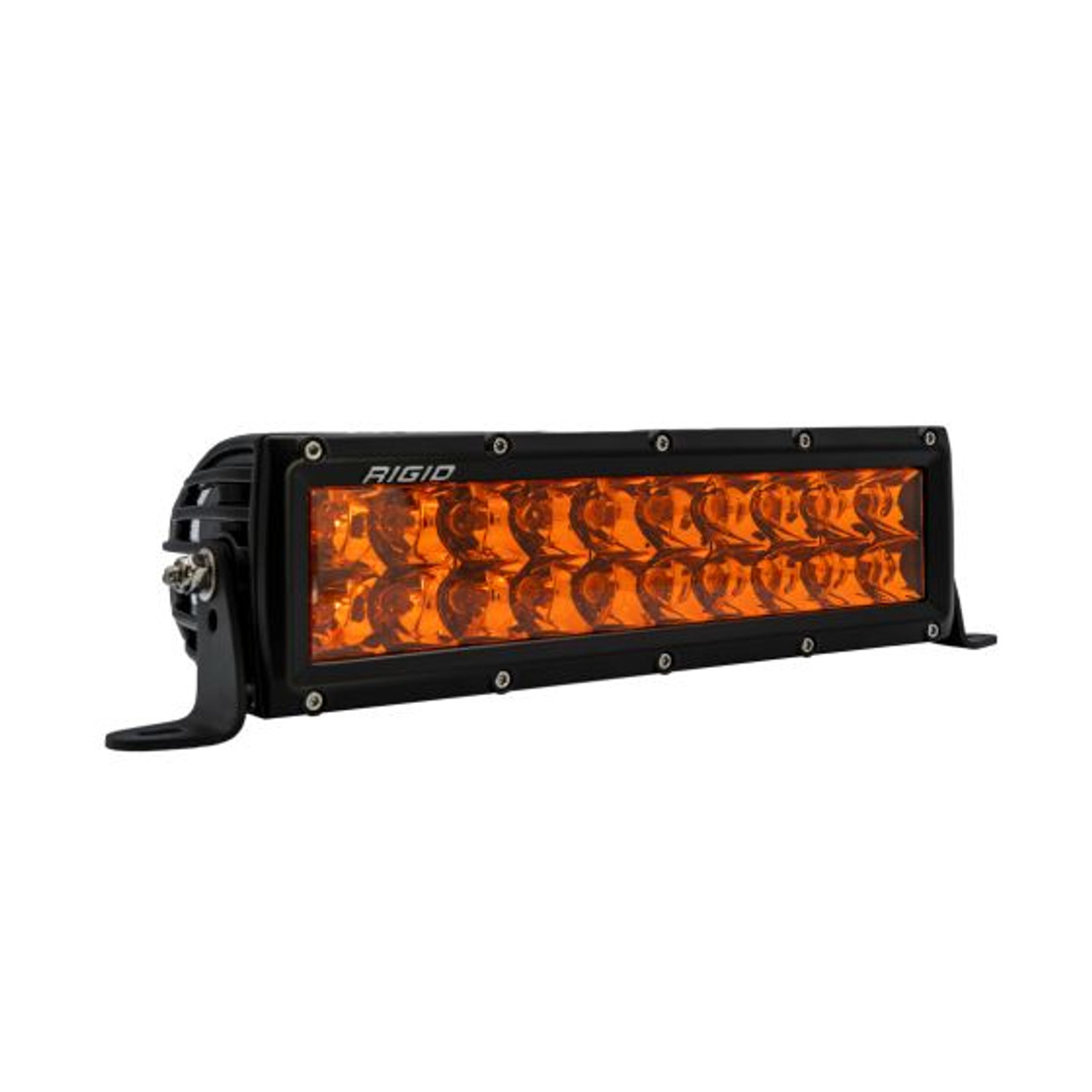 Rigid Industries 110223 E-Series 10 Inch Spot LED Light Bar with Amber PRO Lens