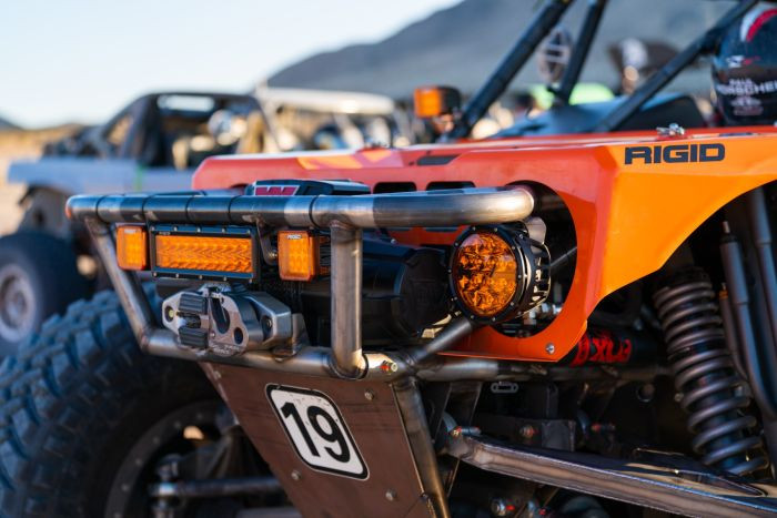 Rigid Industries 36210 360Series 6 Inch LED Light Spot with Amber PRO