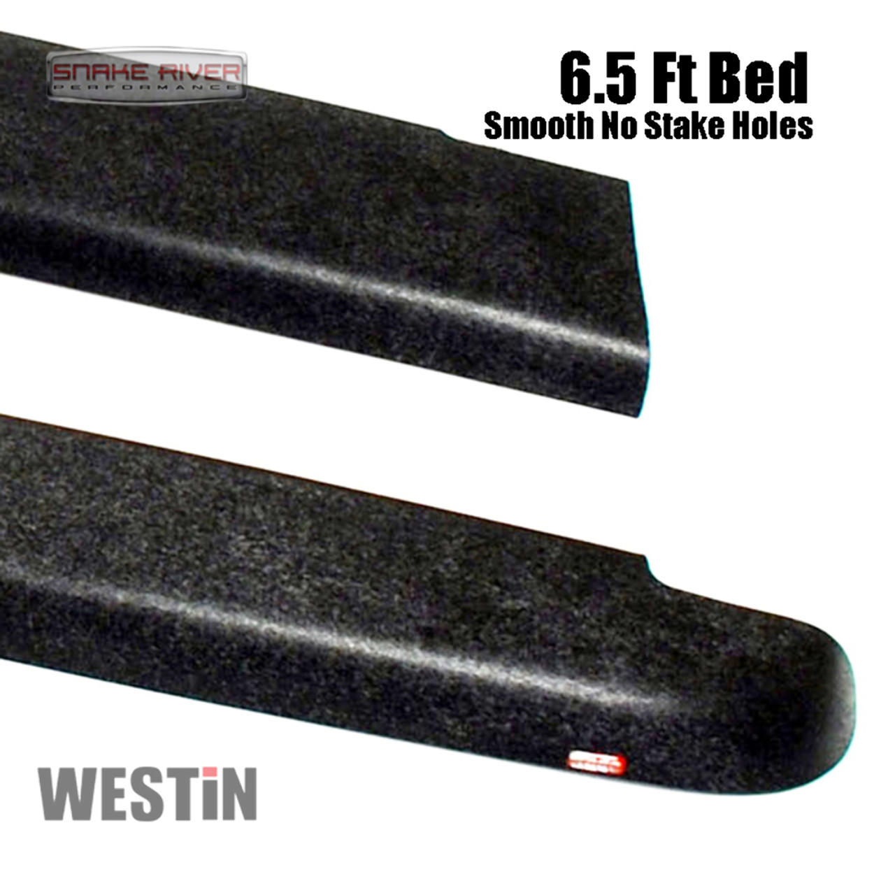 Westin 72-40104 Truck Bed Rail Caps for 2007-2013 Chevy Silverado 1500 6.5 Bed