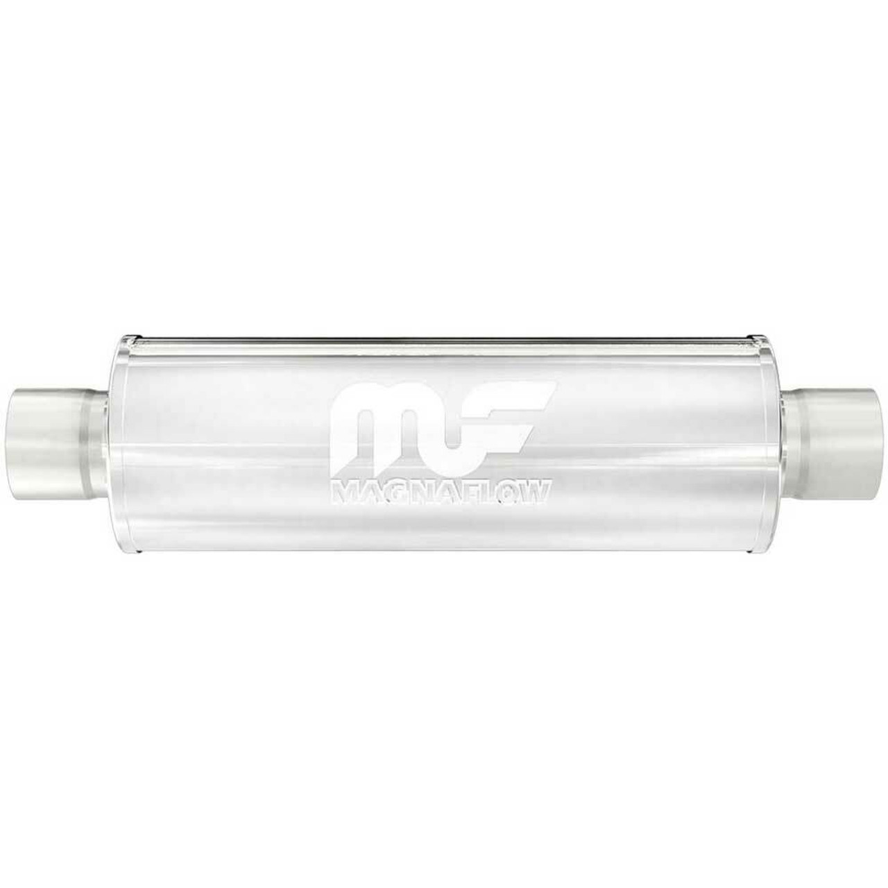 Magnaflow Stainless Steel Muffler 4" Round 2.5" Center Inlet Outlet 10416