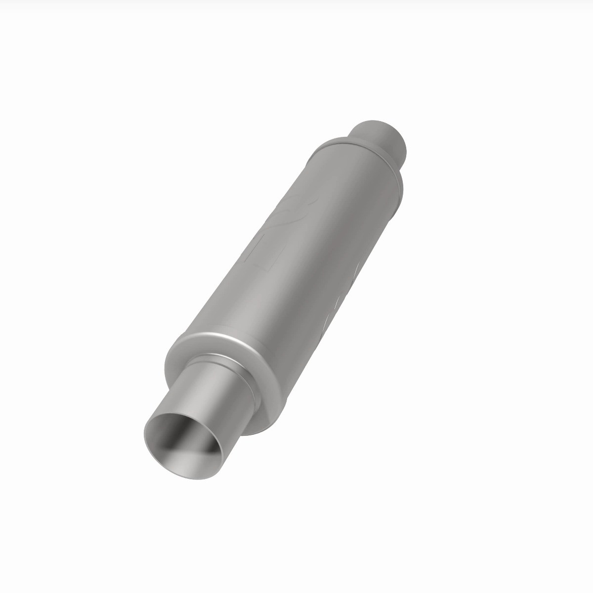 Magnaflow Stainless Steel Muffler 4" Round 2.5" Center Inlet Outlet 10416