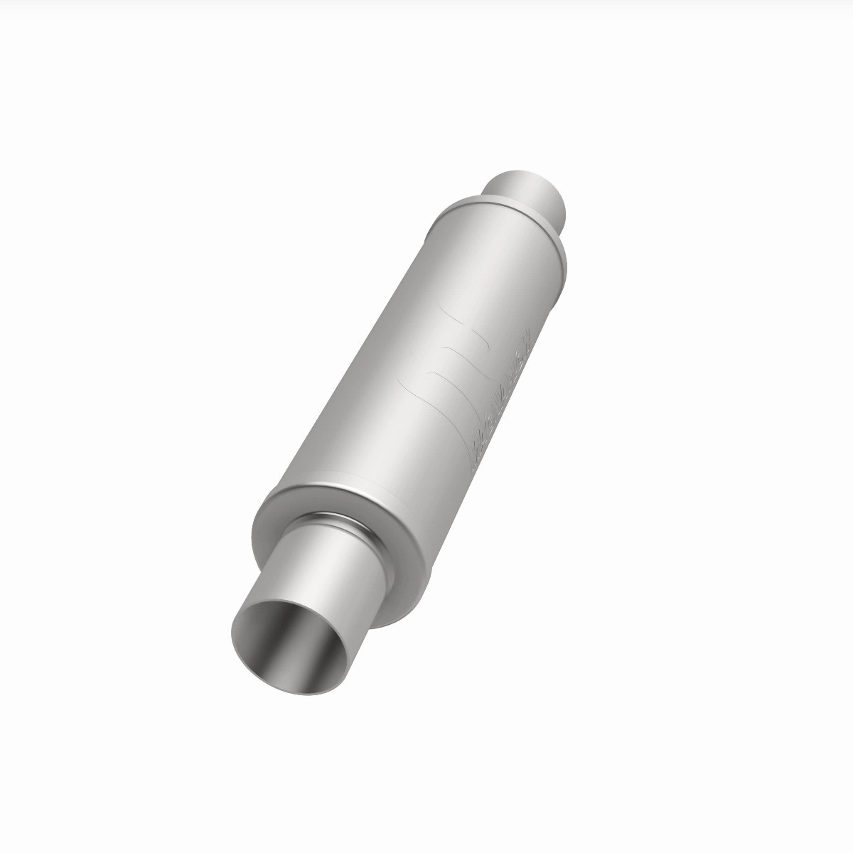 Magnaflow Stainless Steel Muffler 4" Round 2.5" Center Inlet Outlet 10416