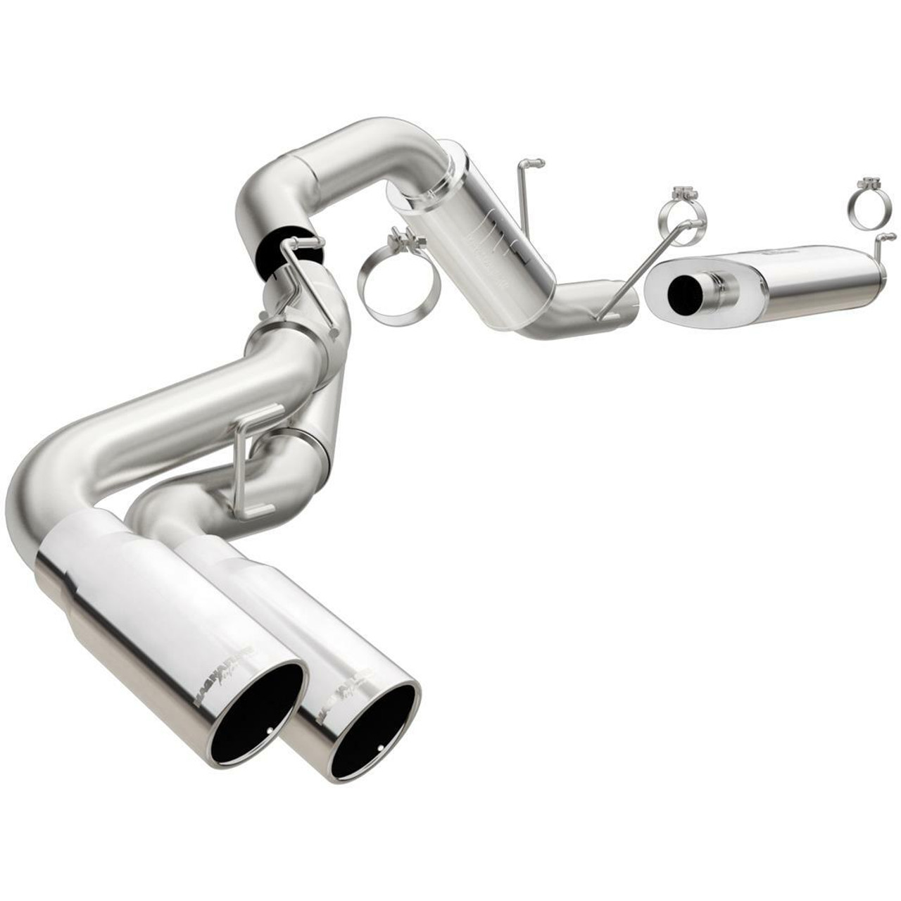 Magnaflow 15333 Dual Side Exit Exhaust for 14-24 Ram 2500 3500 6.4L Crew 6.5 Bed