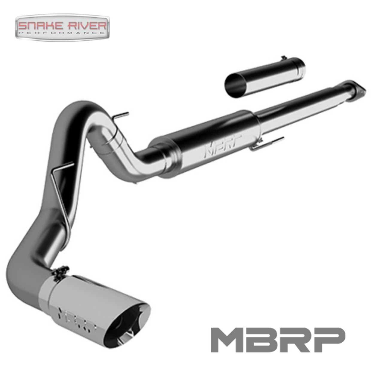 MBRP 4" Exhaust For 15-20 Ford F150 2.7L 3.5L EcoBoost Stainless Steel S5259304