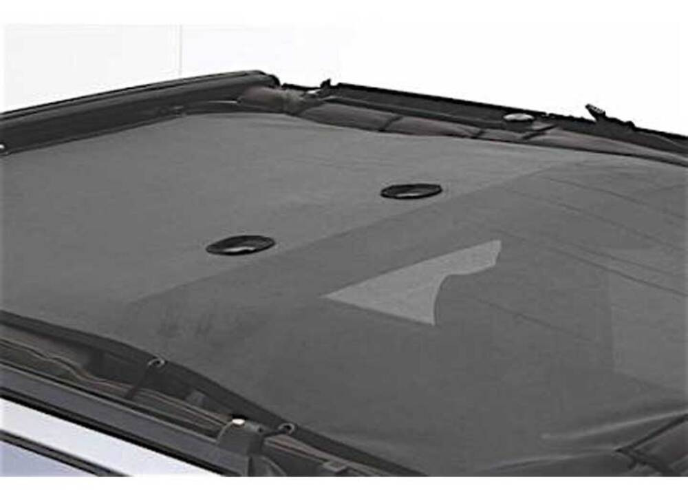 Smittybilt 95500 Cloak Extended Mesh Top for 07-18 Jeep Wrangler JK 4 DR Black