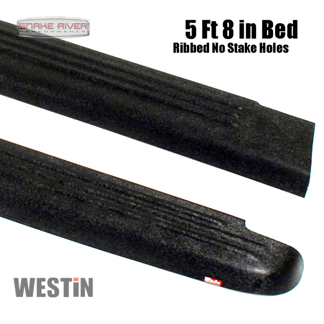 Westin 72-00115 Truck Bed Rail Caps Fits 2007-2014 GMC Sierra 1500 only 5'8" Bed