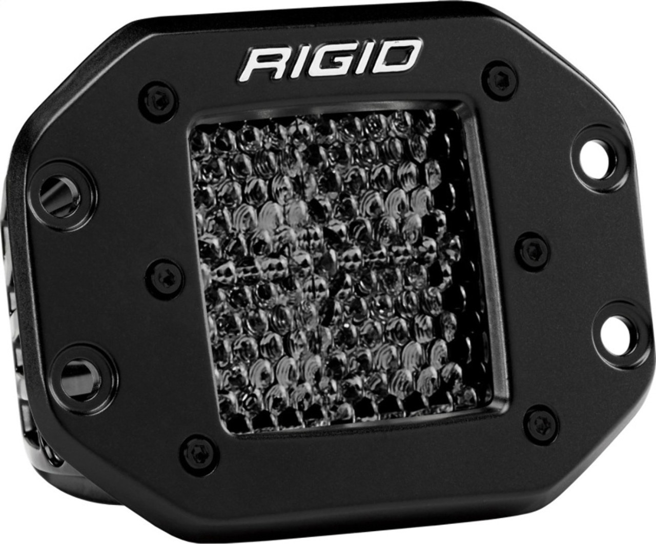 Rigid Industries  212513BLK D-Series Pro Spot Diffused Midnight Flush Mount Pair