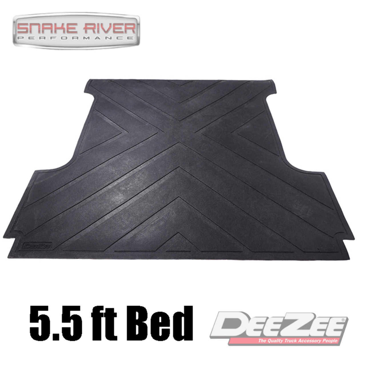 Dee Zee DZ76996 X Pattern Bed Mat for 2009-2018 Dodge Ram 1500 5.5 ft Bed